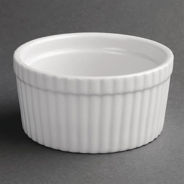 Olympia Whiteware Souffle Dish - 105mm 4" (Box 6) - Hospitality Connect