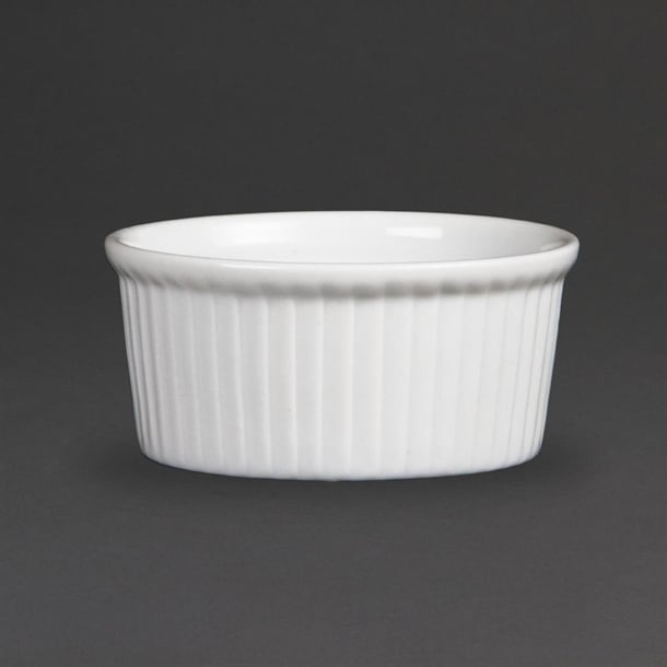 Olympia Whiteware Ramekin - 85mm 3 1/2" (Box 12) - Hospitality Connect