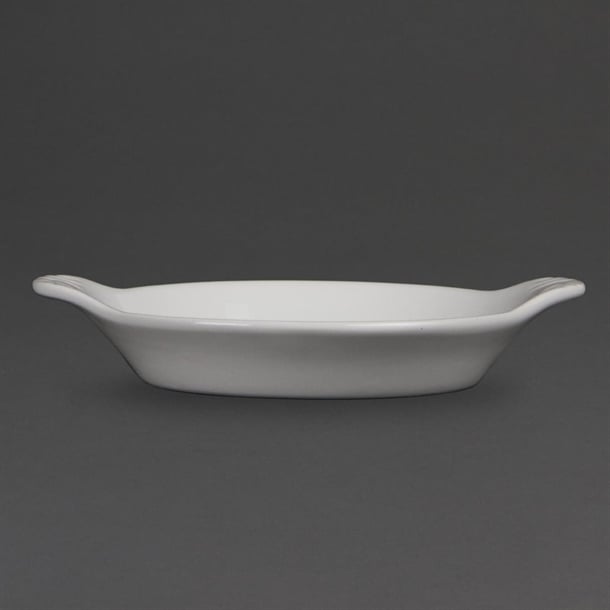 Olympia Whiteware Round Eared Dish 34Hx167Wx137mmD (Box 6) - Hospitality Connect