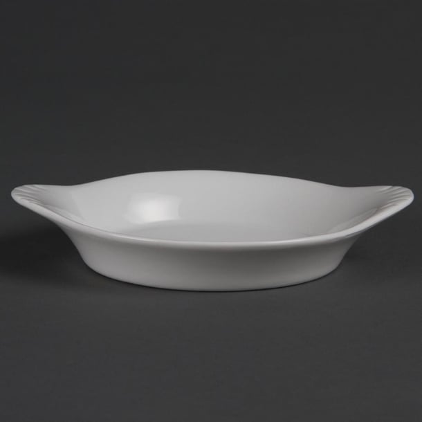 Olympia Whiteware Round Eared Dish 13cm 5" (Box 6) - Hospitality Connect
