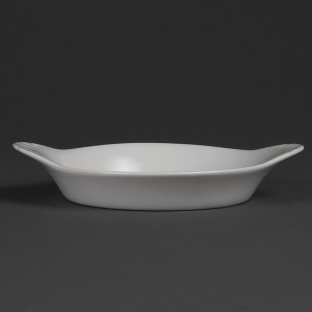 Olympia Whiteware Round Eared Dish - 40x192x151mm (Box 6) - Hospitality Connect