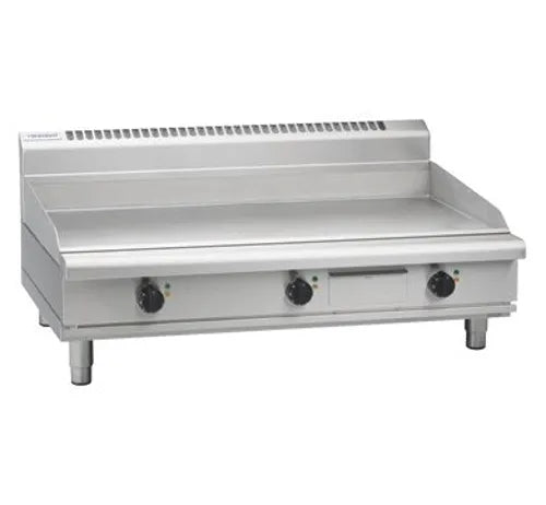 Waldorf 800 Series GPL8120E-B - 1200mm Electric Griddle Low Back Version - Bench Model - Hospitality Connect