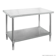 Modular Work Bench with Undershelf 800x700x900mm WB7-0800/A - Hospitality Connect