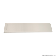 Modular Systems Splashback extension for 600 series bench, left hand side WBB6-SBL