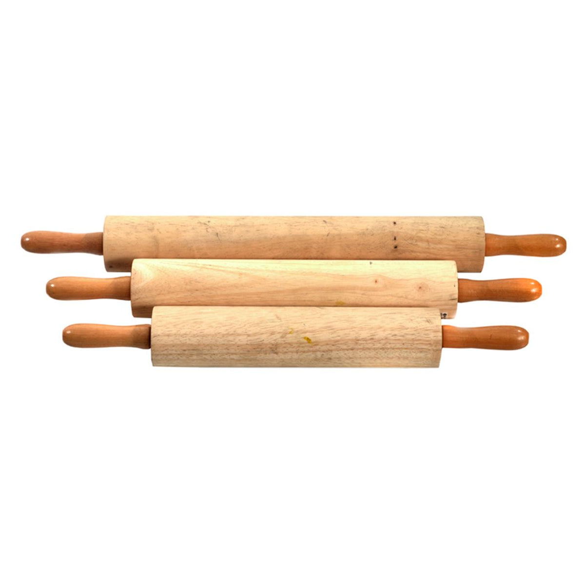 KH WOOD ROLLING PIN 65mm BARREL 380mm