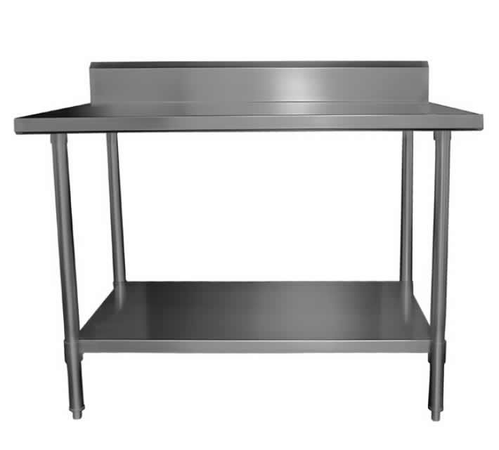 Mixrite Work Bench with Splashback 1500x700x900H WTS715 - Hospitality Connect