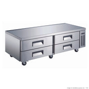 FED-X Chef Base Refrigeratied Drawer Bench 450L - XCB-72 - Hospitality Connect