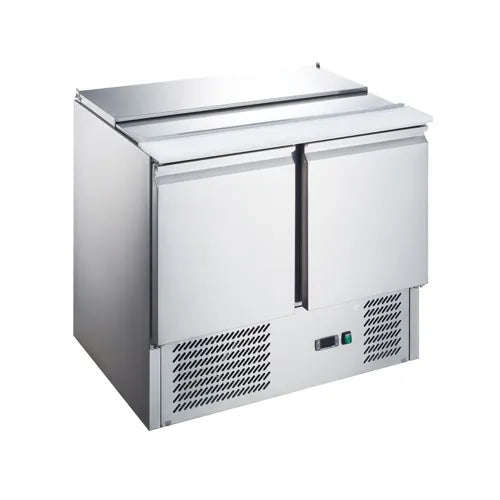 FED-X Two Door Salad Prep Fridge XGNS900S. - Hospitality Connect