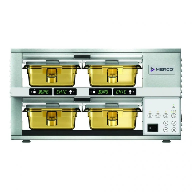 Merco CrispyMax Air Circulating Holding Station Dual Lane XMCG1827NNN - Hospitality Connect