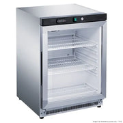 Thermaster Stainless Steel Upright Static Display Fridge XR200SG - Hospitality Connect