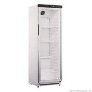 Thermaster Stainless Steel Upright Static Display Fridge XR400SG - Hospitality Connect