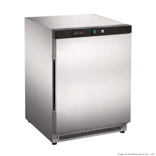 Thermaster Stainless Steel Upright Static Fridge XR200SS - Hospitality Connect