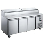 FED-X SS Three Door SandwiCh Counter - XSS7C18S3V. - Hospitality Connect