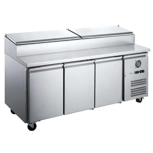 FED-X SS Three Door SandwiCh Counter - XSS7C18S3V. - Hospitality Connect