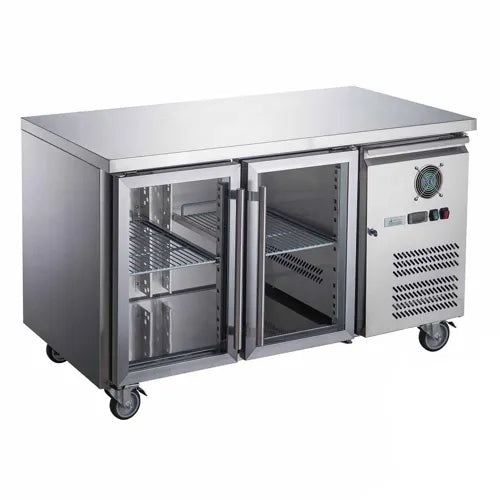FED-X SS Two Door Bench Fridge - XUB6C13S2V. - Hospitality Connect