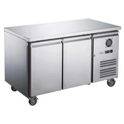 FED-X SS Two Door Bench Fridge - XUB7C13S2V. - Hospitality Connect