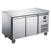 FED-X Two Glass Door Bench Fridge - XUB7C13G2V. - Hospitality Connect