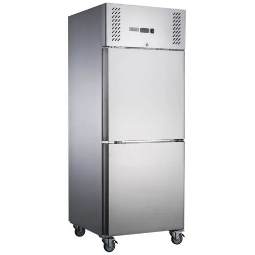 FED-X SS Two Door Upright Freezer - XURF650S1V. - Hospitality Connect
