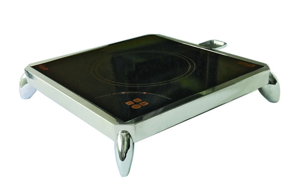 Y1000WCS Yellow Induction 1000watt Free Standing Counter Top Unit - 385mm x 385mm x 100mm 10amp plug - Hospitality Connect