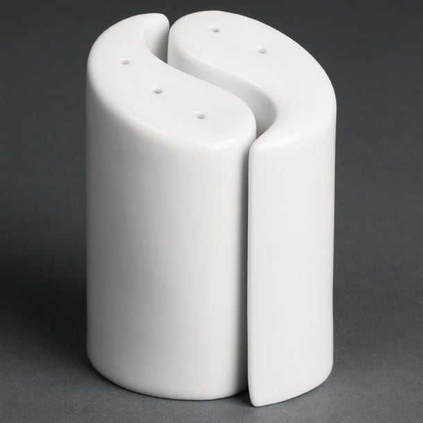 Olympia Ying Yang Salt & Pepper - 95mm 3 3/4" (Box 12) - Hospitality Connect