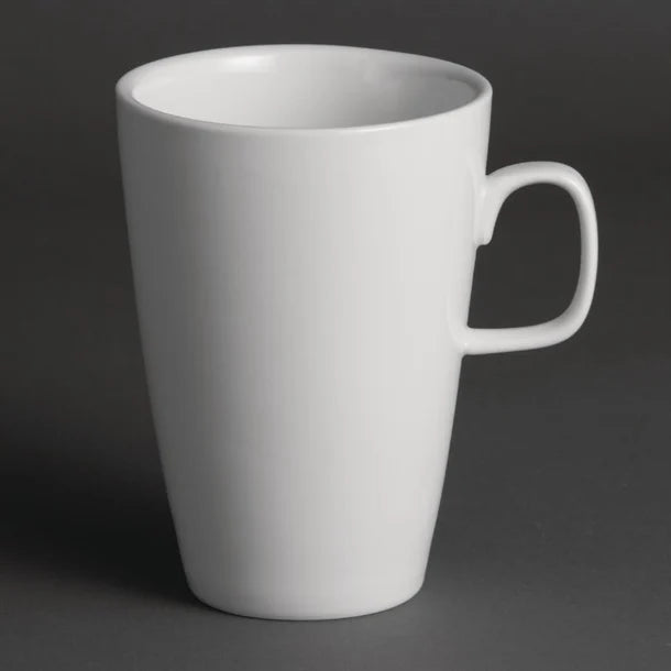 Olympia Latte Mug White - 400ml 14oz (Box 12) - Hospitality Connect