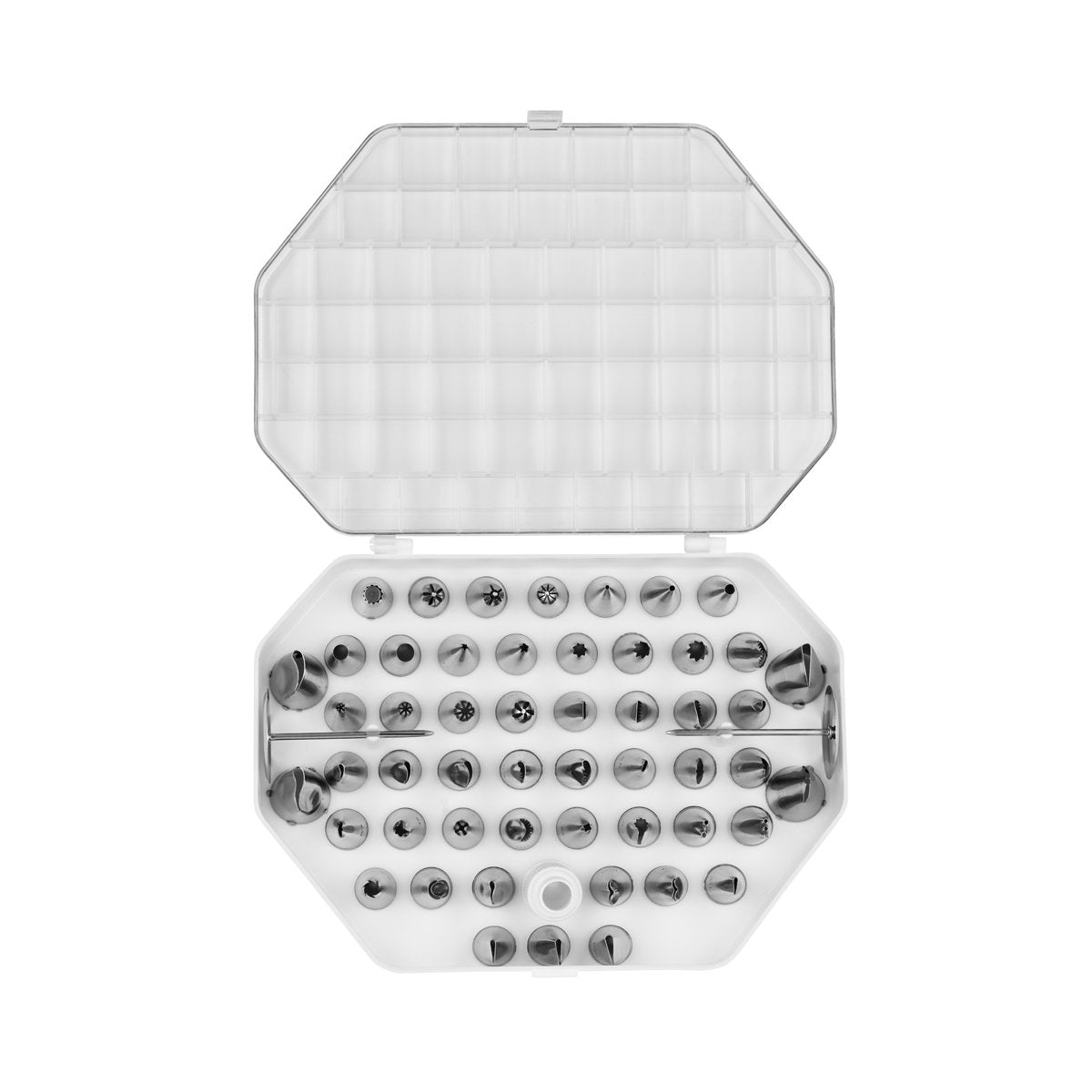CHEF INOX DECORATING TUBE SET 52pc NICKLE PLATED - Hospitality Connect
