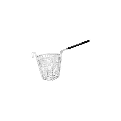 CHEF INOX FRY BASKET ROUND CHROME PLATED 200xH140/HDL210mm - Hospitality Connect