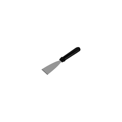 CHEF INOX PAN SCRAPER 18/0 PLASTIC HDL 115X80x245mm - Hospitality Connect