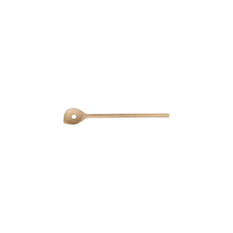 CHEF INOX WOODEN SPOON w/HOLE BEECHWOOD 65x55x350mm - Hospitality Connect