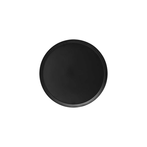CHEF INOX CAKE PLATE POLYCARBONATE 308x18mm BLACK - Hospitality Connect