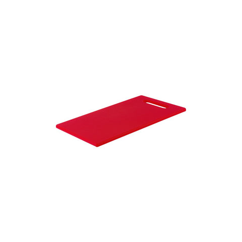 CHEF INOX CUTTING BOARD HACCP PE 380x510x12mm RED - Hospitality Connect
