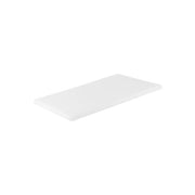 CHEF INOX CUTTING BOARD PE 450x750x19mm WHITE - Hospitality Connect
