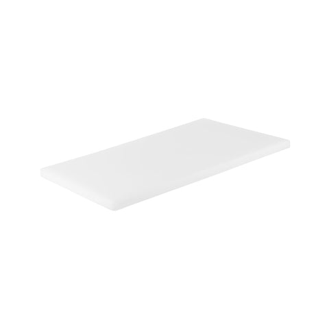 CHEF INOX CUTTING BOARD HACCP PE GN 1/1 530x325x20mm WHITE - Hospitality Connect