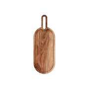 CHEF INOX SERVE RECT PADDLE BOARD w/RNDED HDL 380x140x15mm - Hospitality Connect