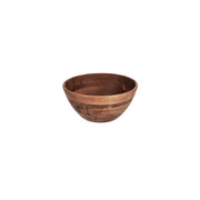 CHEF INOX SERVE ROUND DISPLAY DEEP BOWL ACACIA 280x130mm - Hospitality Connect
