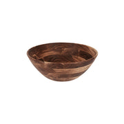 CHEF INOX SERVE ROUND DISPLAY DEEP BOWL ACACIA 430x160mm - Hospitality Connect