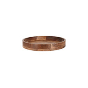 CHEF INOX SERVE ROUND DISPLAY PLATTER ACACIA 355x50mm - Hospitality Connect