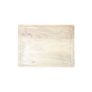 CHEF INOX RECT SERVING BOARD MANGOWOOD 360x180x15mm WHITE - Hospitality Connect