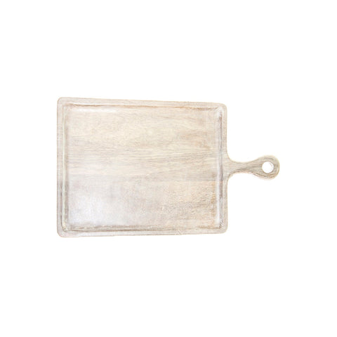 CHEF INOX RECT SERVING BOARD w/HDL MANGOWD 300x400x200mm WHI - Hospitality Connect