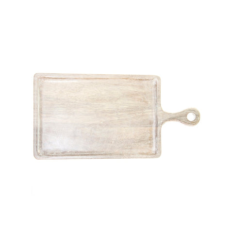 CHEF INOX RECT SERVING BOARD w/HDL MANGOWD 520x700x440mm WHI - Hospitality Connect