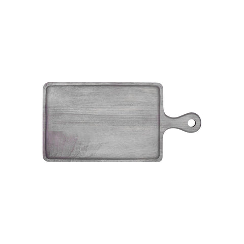 CHEF INOX RECT SERVING BOARD w/HDL MANGOWD 400x200mm GREY - Hospitality Connect