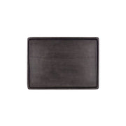 CHEF INOX RECT SERVING BOARD MANGOWOOD 350x255x15mm DARK - Hospitality Connect