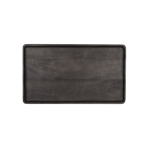 CHEF INOX RECT SERVING BOARD MANGOWOOD 430x250x15mm DARK - Hospitality Connect