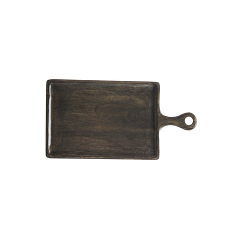 CHEF INOX RECT SERVING BOARD w/HDL MANGOWD 260x360x180mm DRK - Hospitality Connect