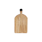 MANGOWOOD RECT SERVING BOARD FOOTED w/BLACK HDL 520x280x40mm - Hospitality Connect