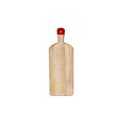 MANGOWOOD RECT SERVING BOARD FOOTED w/RED HDL 500x180x40mm - Hospitality Connect