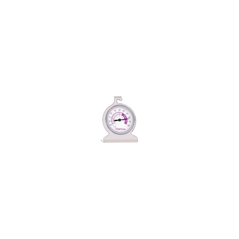 CHEF INOX THERMOMETER FREEZER STAND OR HANG 18/10 DIAL50mm - Hospitality Connect