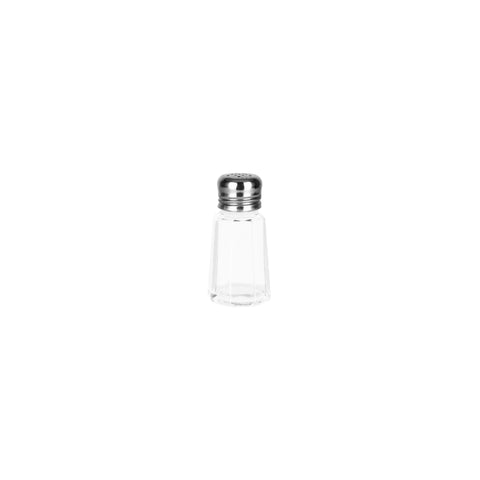 CHEF INOX SALT & PEPPER SHAKER GLASS w/S/S LID 70mm/30ml - Hospitality Connect