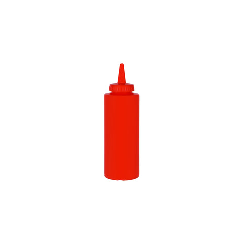 CHEF INOX SQUEEZE BOTTLE PP 340ml/12oz RED Box of 12 - Hospitality Connect