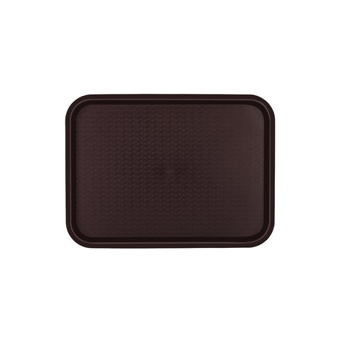 CHEF INOX PLASTIC TRAY POLYPROP 300x400mm BROWN Box of 12 - Hospitality Connect